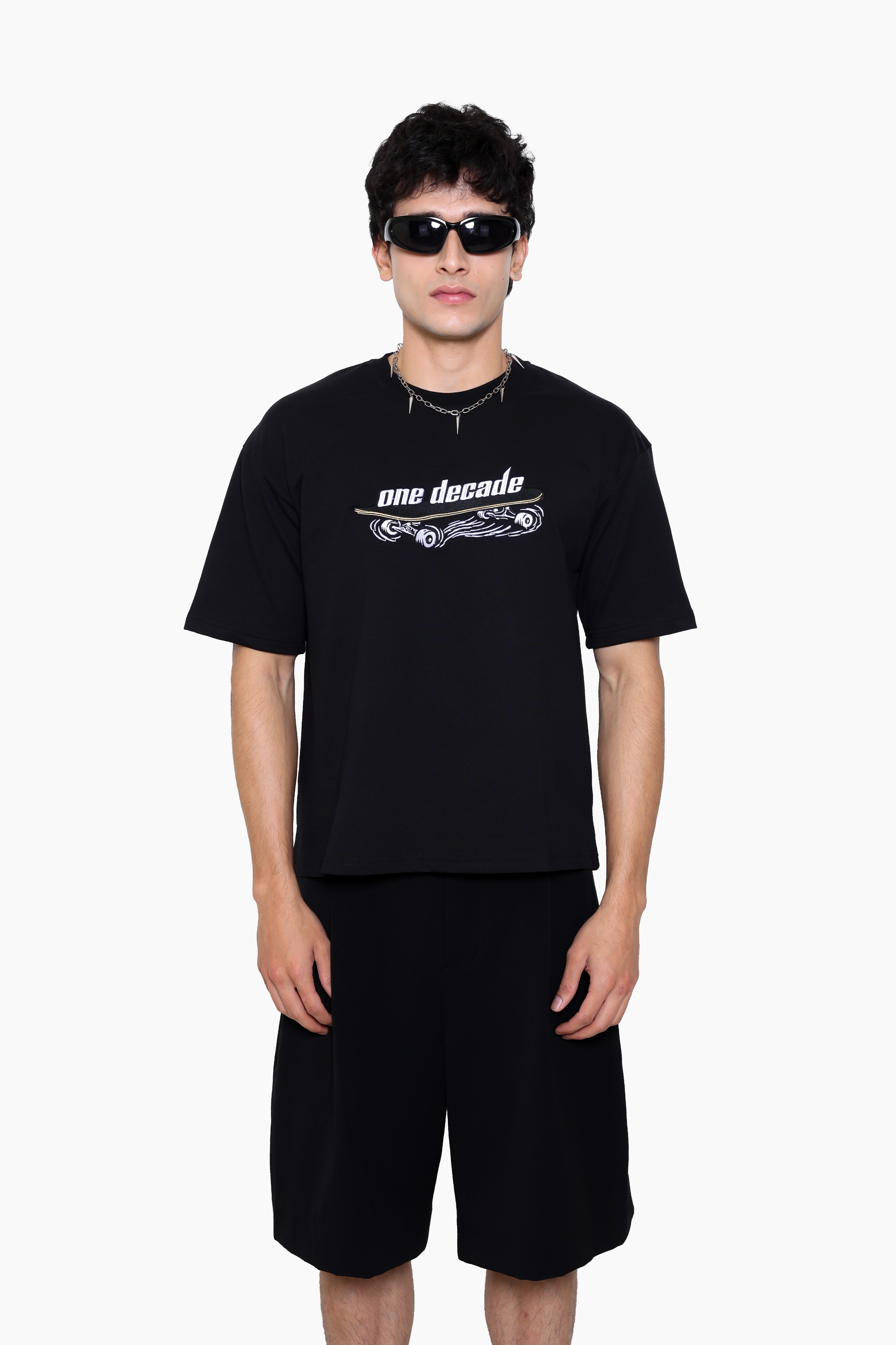 drift embroidered t-shirt