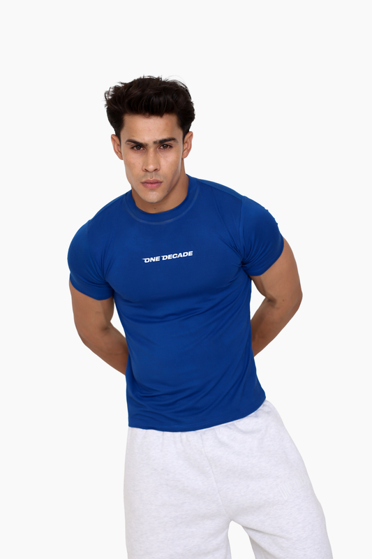 axis muscle fit tee - royal blue