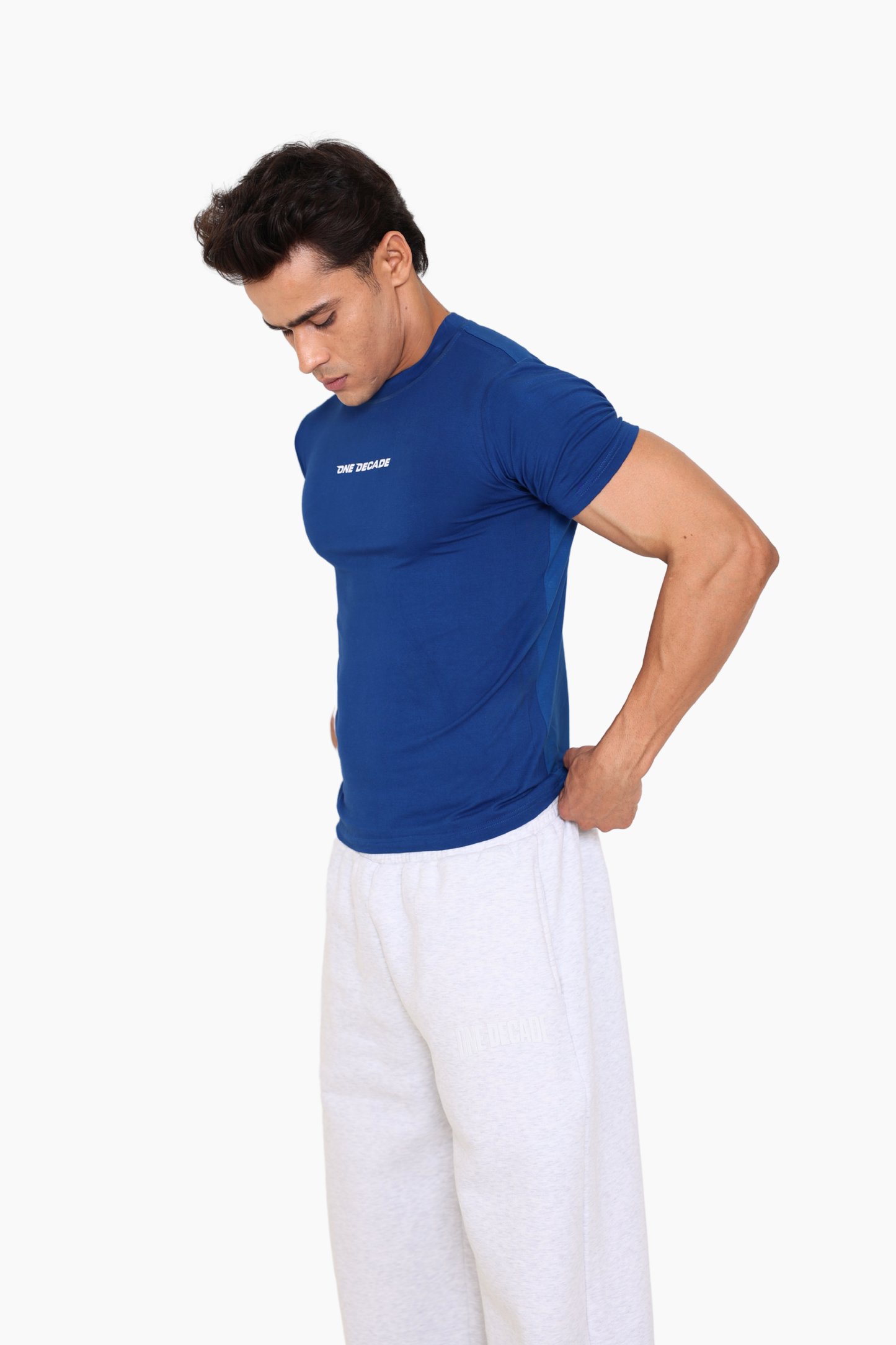 axis muscle fit tee - royal blue