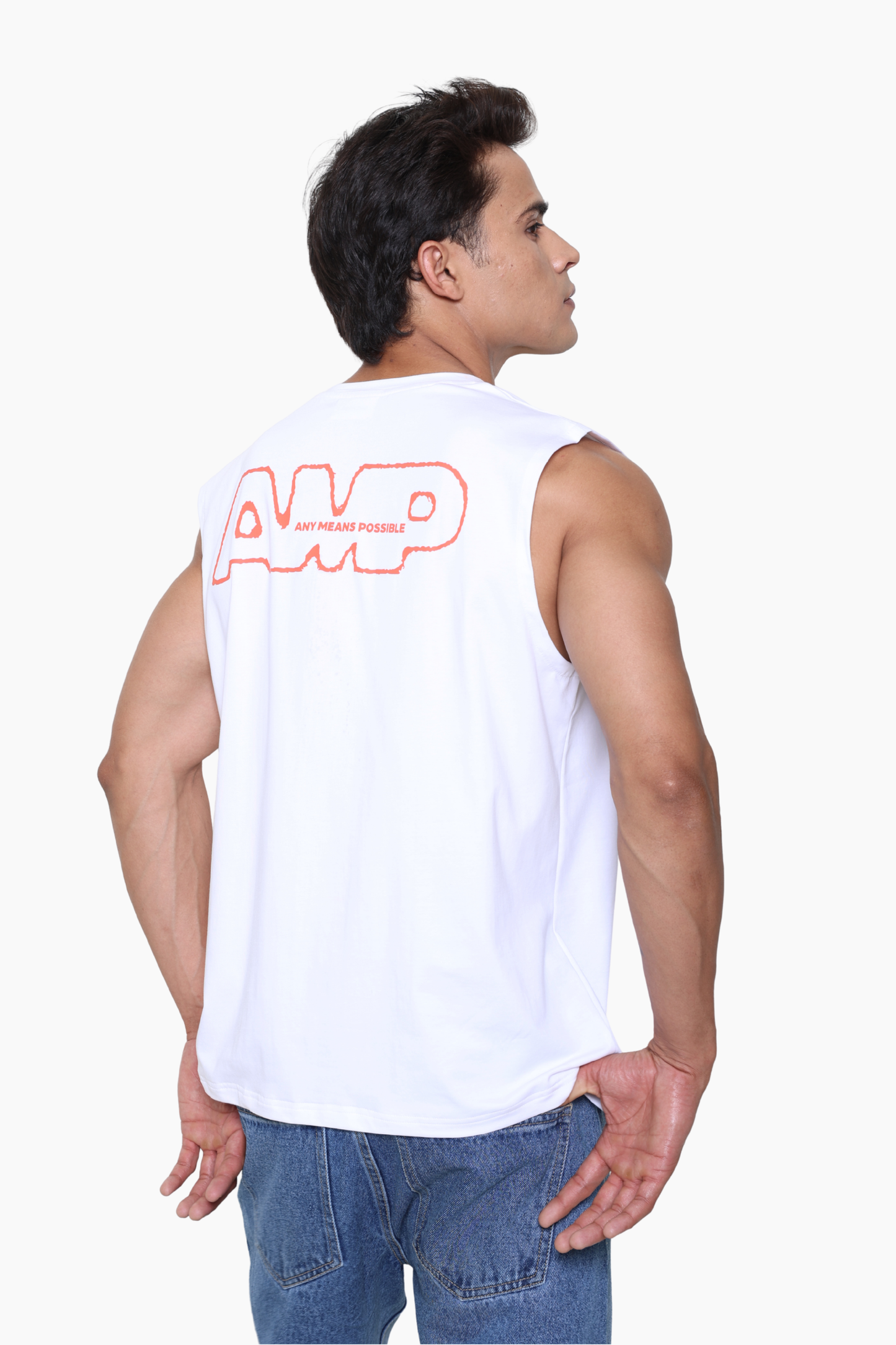 AMP tank - white